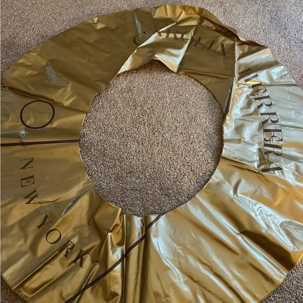 Gold Garment Bag